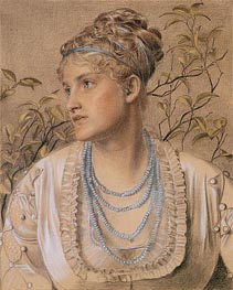 Mary Sandys, c.1871/73 von Sandys | Gemälde-Reproduktion
