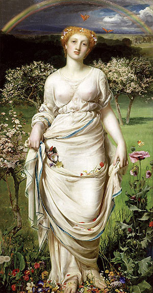 Gentle Spring, c.1860 | Sandys | Gemälde Reproduktion