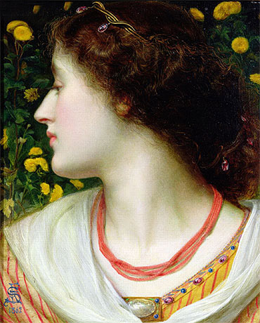 La Belle Isolde, 1862 | Sandys | Gemälde Reproduktion
