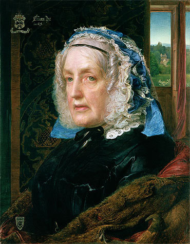 Mrs. Rose, 1862 | Sandys | Gemälde Reproduktion