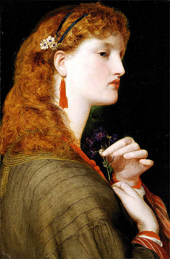 May Margaret, c.1865/66 | Sandys | Gemälde Reproduktion