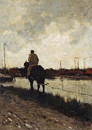 The Tow-Path | Anton Mauve | Painting Reproduction