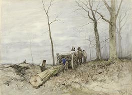 The Malllejan, c.1848/88 von Anton Mauve | Gemälde-Reproduktion