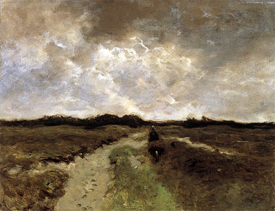 Crossing the Heath, c.1885/88 | Anton Mauve | Painting Reproduction