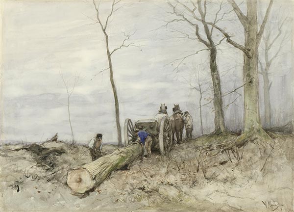 The Malllejan, c.1848/88 | Anton Mauve | Painting Reproduction