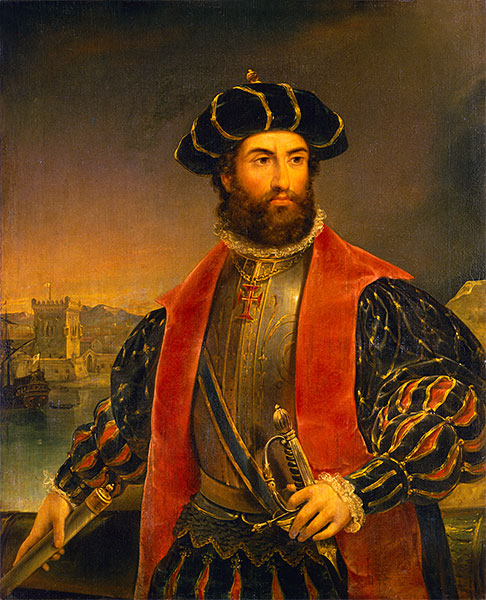 Vasco da Gama, 1838 | Antonio da Fonseca | Painting Reproduction