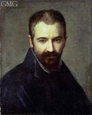 Possible Self Portrait, undated | Correggio | Painting Reproduction