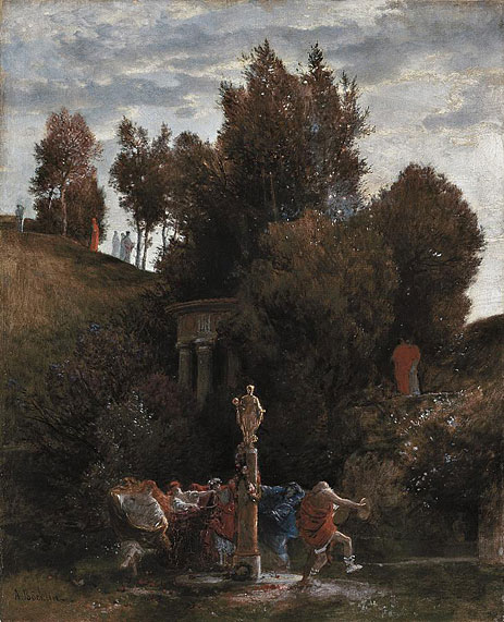 Römisches Maifest, c.1872 | Arnold Bocklin | Gemälde Reproduktion