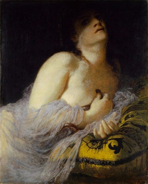 Der Tod der Kleopatra | Arnold Bocklin | Gemälde Reproduktion
