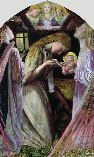 The Nativity, 1858 | Arthur Hughes | Painting Reproduction