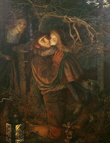 The Lost Child, c.1866/67 by Arthur Hughes | Painting Reproduction