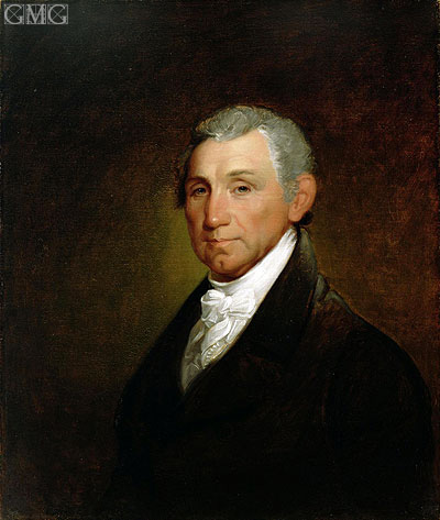 James Monroe, 1835 | Asher Brown Durand | Painting Reproduction