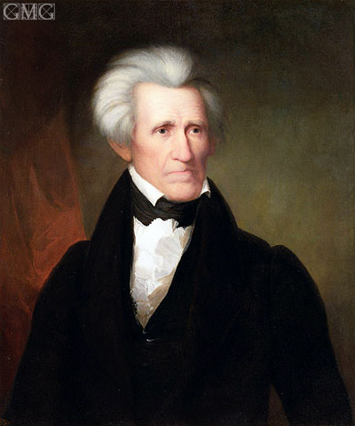 Andrew Jackson, 1835 | Asher Brown Durand | Painting Reproduction