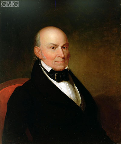 John Quincy Adams, 1835 | Asher Brown Durand | Painting Reproduction