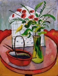 Bird Cage | August Macke | Painting Reproduction