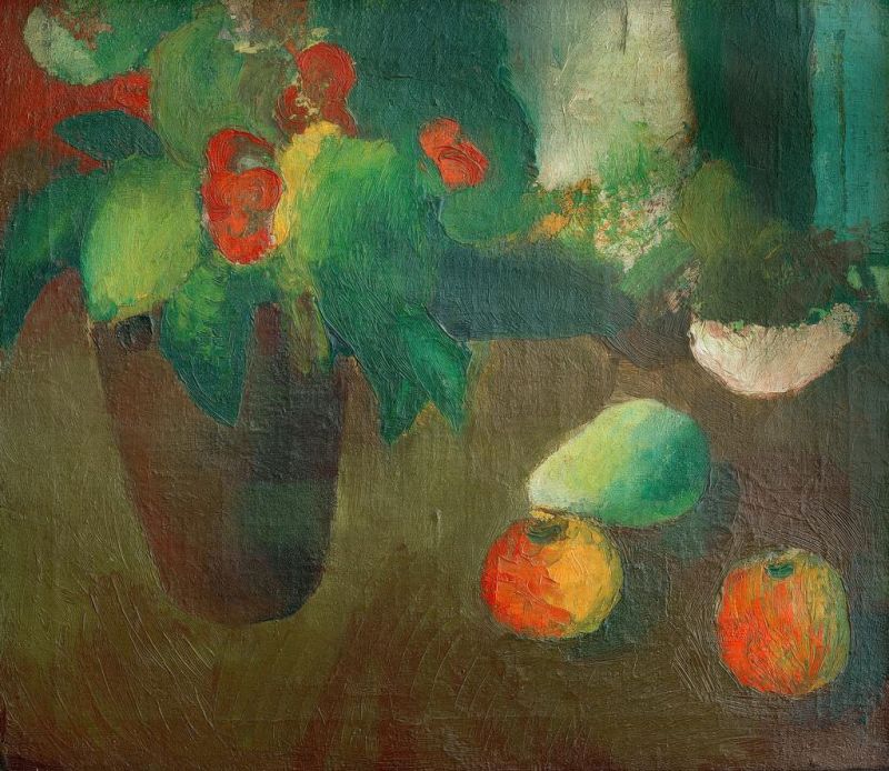 Still Life with Begonia, 1914 | August Macke