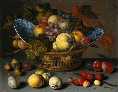Basket of Fruits, c.1622 | van der Ast | Painting Reproduction
