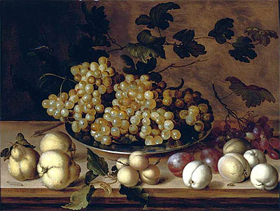 Still Life of Fruits, undated | van der Ast | Painting Reproduction