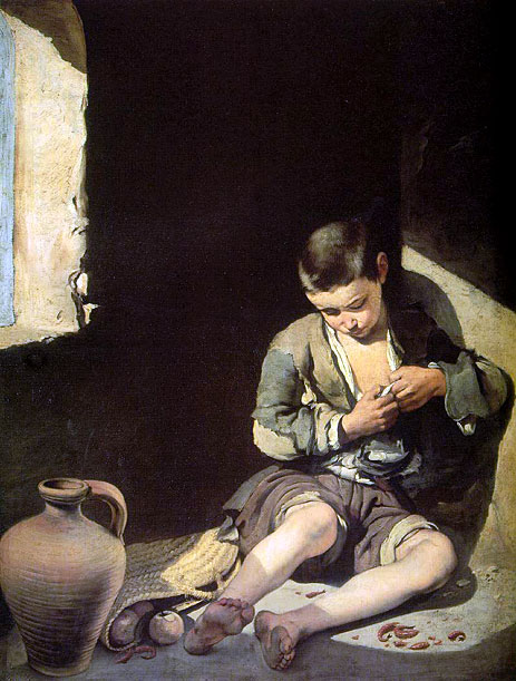 The Young Beggar, c.1650 | Murillo | Gemälde Reproduktion