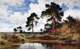 The Breezy Morn, 1898 von Benjamin Williams Leader | Gemälde-Reproduktion