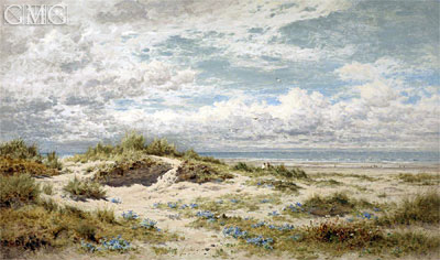 A Sandy Shore on the South Coast, 1904 | Benjamin Williams Leader | Gemälde Reproduktion