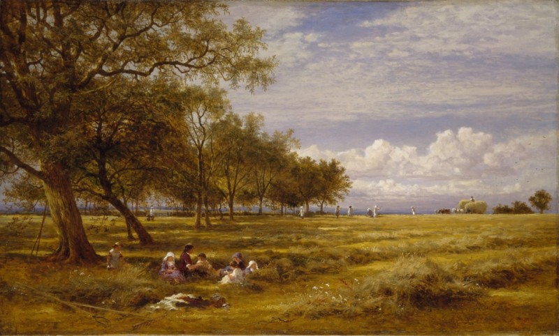 Benjamin Williams Leader | An English Hayfield, 1878 An English Hayfield, 1878 | Benjamin Williams Leader