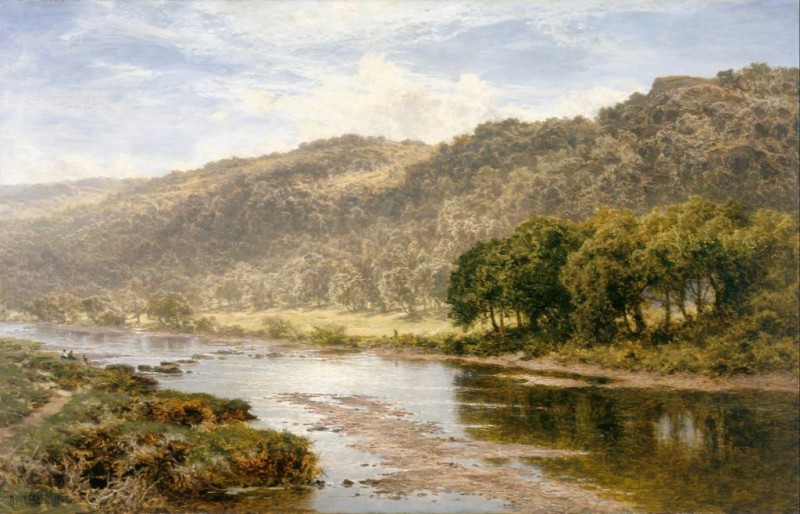 Benjamin Williams Leader | Am Llugwy unterhalb von Capel Curig, 1903 Am Llugwy unterhalb von Capel Curig, 1903 | Benjamin Williams Leader