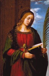 Saint Barbara | Bernardino Luini | Painting Reproduction
