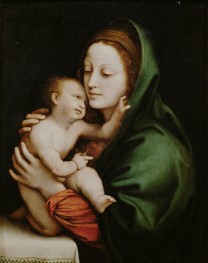 Virgin and Child | Bernardino Luini | Painting Reproduction