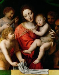 Der Schlaf des Jesuskindes | Bernardino Luini | Gemälde Reproduktion