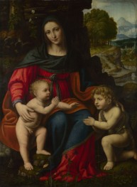 The Virgin and Child with Saint John | Bernardino Luini | Painting Reproduction