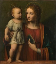 The Virgin and Child | Bernardino Luini | Painting Reproduction