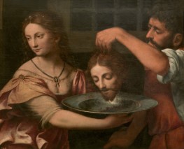 Salome Receiving the Head of the Baptist, n.d. by Bernardino Luini | Painting Reproduction
