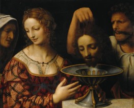 Salome Receives the Head of John the Baptist | Bernardino Luini | Painting Reproduction