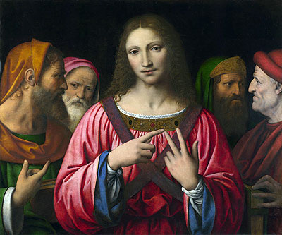 Christ among the Doctors, c.1515/30 | Bernardino Luini | Gemälde Reproduktion