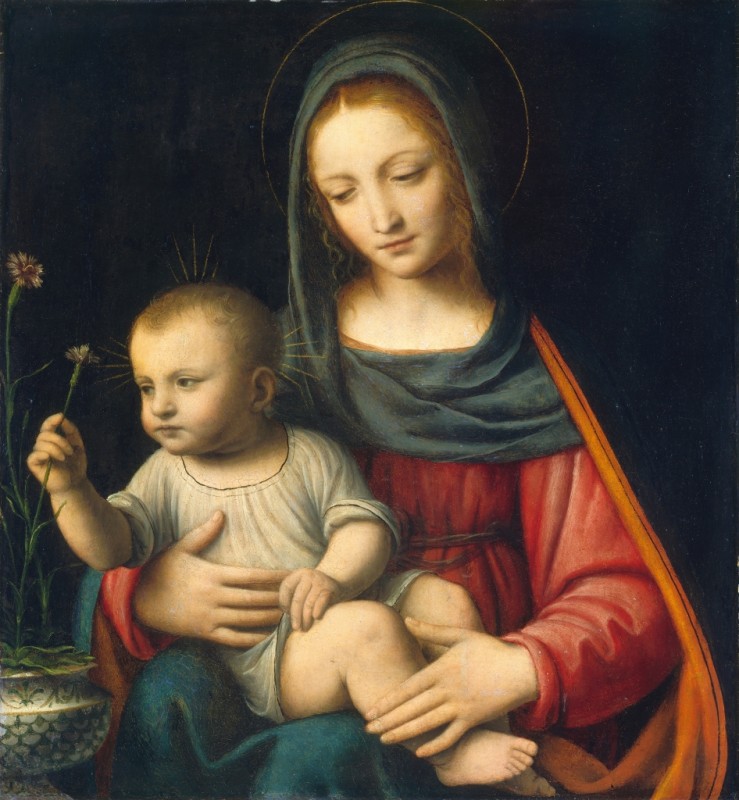 Bernardino Luini | Die Madonna mit der Nelke, 1515 Die Madonna mit der Nelke, 1515 | Bernardino Luini