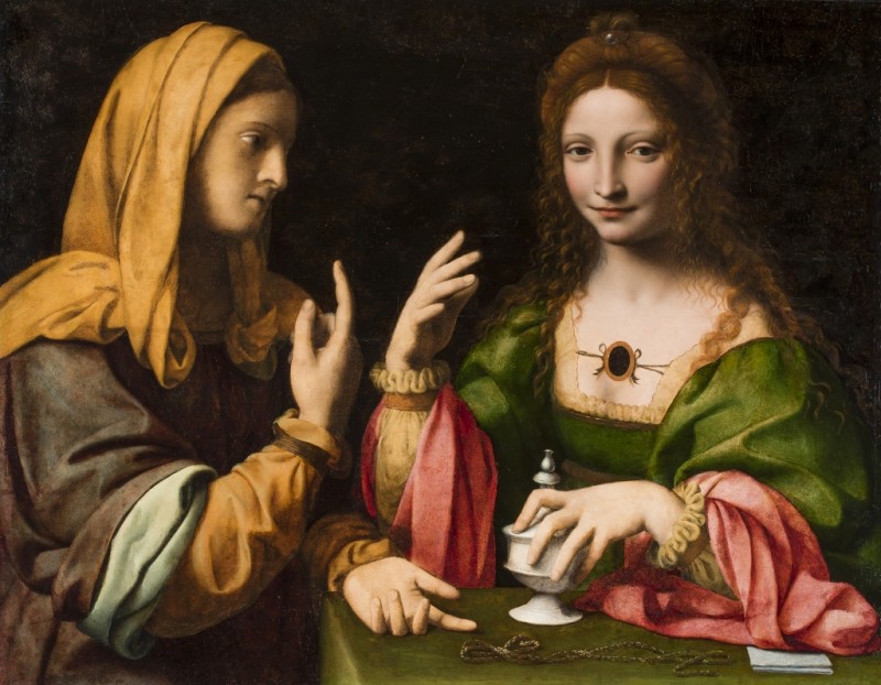 Bernardino Luini | The Conversion of the Magdalene, 1520 The Conversion of the Magdalene, 1520 | Bernardino Luini