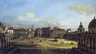 Zwinger in Dresden | Bernardo Bellotto | Painting Reproduction