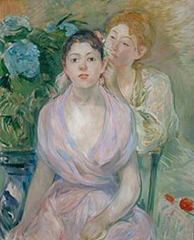 Hortensie, c.1894 von Berthe Morisot | Gemälde-Reproduktion