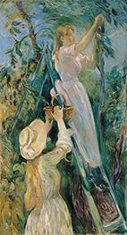 Der Kirschbaum | Berthe Morisot | Gemälde Reproduktion
