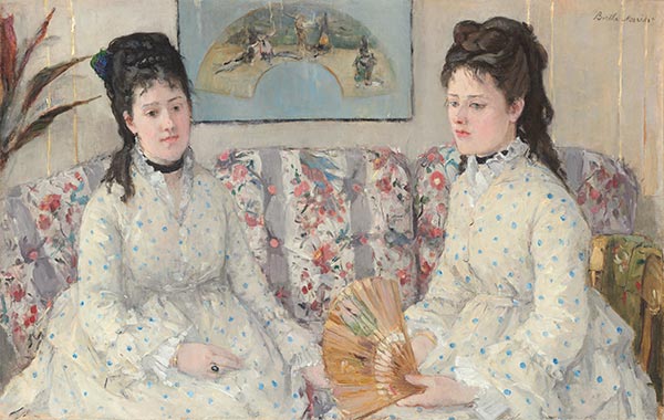 Die Schwestern, 1869 | Berthe Morisot | Gemälde Reproduktion
