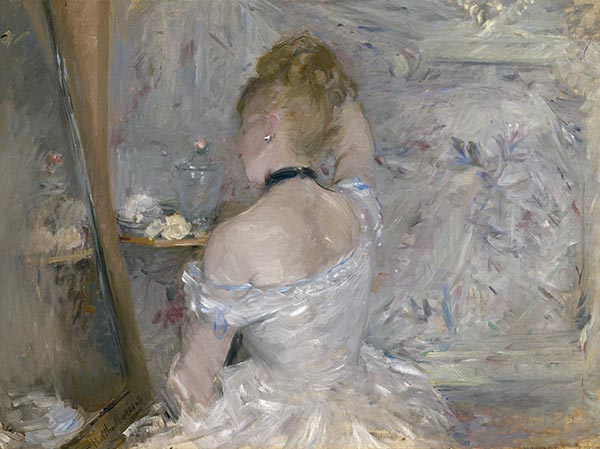 Woman at Her Toilette, c.1875/80 | Berthe Morisot | Painting Reproduction