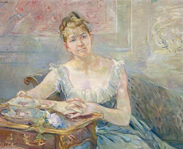 Louise Riesener, c.1888 | Berthe Morisot | Gemälde Reproduktion