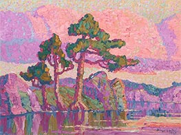 Colorado River, Estes Park, 1926 by Birger Sandzén | Painting Reproduction