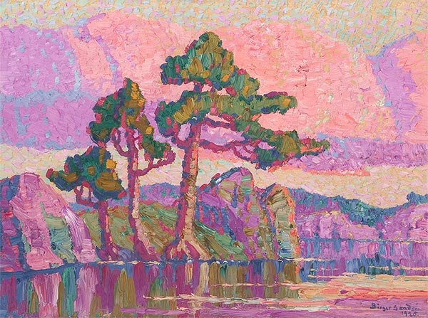 Colorado River, Estes Park, 1926 | Birger Sandzén | Painting Reproduction