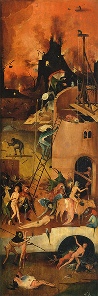 The Haywain Triptych (Right Panel), c.1512/15 | Hieronymus Bosch | Painting Reproduction