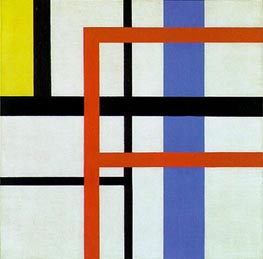Second Theme, c.1937/38 by Burgoyne Diller | Painting Reproduction
