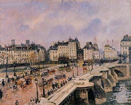 The Pont-Neuf | Pissarro | Painting Reproduction