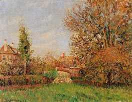 Autumn in Eragny, 1899 von Pissarro | Gemälde-Reproduktion