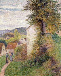 The Path, 1889 von Pissarro | Gemälde-Reproduktion